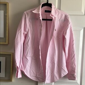 Polo by Ralph Lauren Men's Light Pink Button Down Shirt